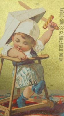 Anglo-Swiss Condensed Milk Co Milk-Maid Brand Cham, Switzerland Child Walker Y2