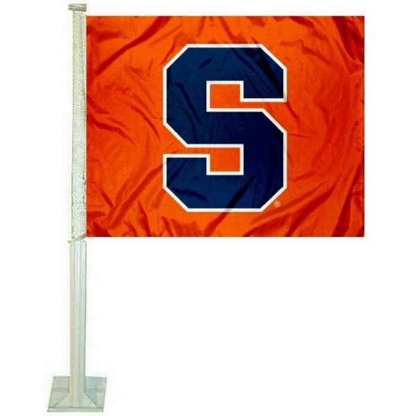 College Flags and Banners Co. Syracuse Orange Car Flag for sale online