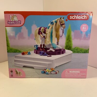 SCHLEICH Horse Club Sofia's Beauties Grooming Station Toy Playset 42617 New