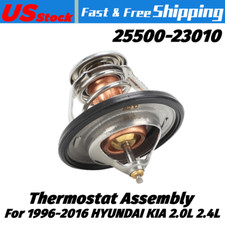 Thermostat Assembly For 1996-2016 HYUNDAI KIA 2.0L 2.4L # 25500-23010