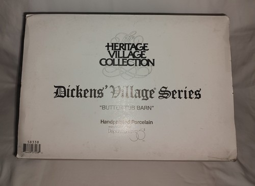 Dept 56 Dickens Village 'Butter Tub Barn' 1996 Used 58338 - Picture 7 of 9