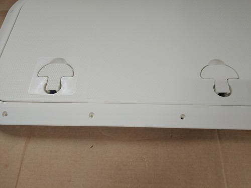 POMPANETTE 10x20 T-HANDLE INSPECTION HATCH (Off White) #G81020-22 - Picture 4 of 4