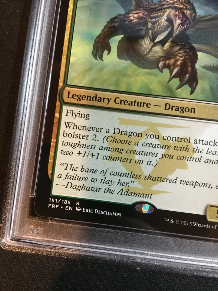 2015 Magic The Gathering Fate Reforged - Dromoka, The Eternal Legendary - PSA 10 - Image 3 of 4
