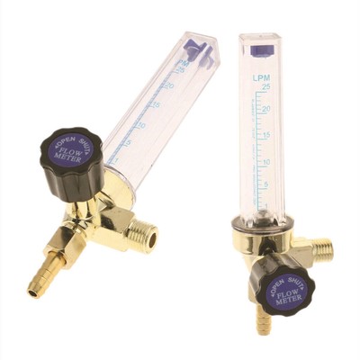 2 Stücke Argon und CO2 Gas Durchflussmesser Für Mig Tig Schweißer Regler