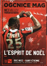 OGC NICE v SAINT ETIENNE  - LIGUE 1 - 16 DECEMBER 2018 -GOOD CONDITION 