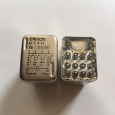 1Pc OMRON MY4H 100-110VAC General Purpose Relays 14Pin