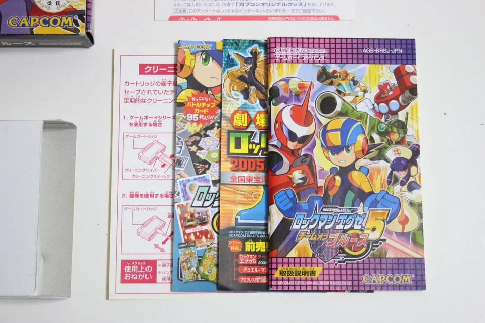 MegaMan Rockman Exe 5 Team of Blues Complete in Box Nintendo Game Boy advance - Image 3 of 4