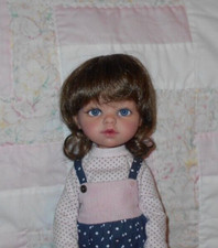 Kemper WISPY TODDLER Doll Wig SIZE 8/9 LIGHT BROWN Full Cap DISC NWT