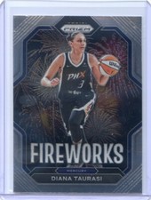 2023 Panini Prizm WNBA Fireworks NO. 8 Diana Taurasi - Phoenix Mercury