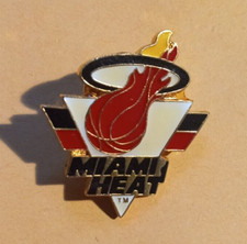 NBA 1992 Miami Heat Basketball Lapel Pin by Peter David