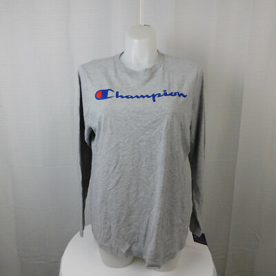 Champion◇Tシャツ/XL/コットン/GRY