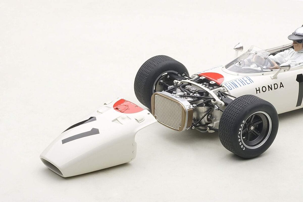 AUTOart Honda F1 RA272 1:18 Vehicle Car - White (86599) for AUTOart Honda F1 RA272 1:18 Vehicle Car - White (86599) for