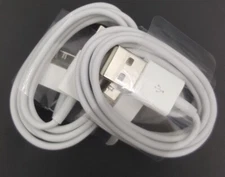 2x USB Sync Data Charging Charger Cable Cord fits iPhone 4 4S iPod Touch 4th Gen