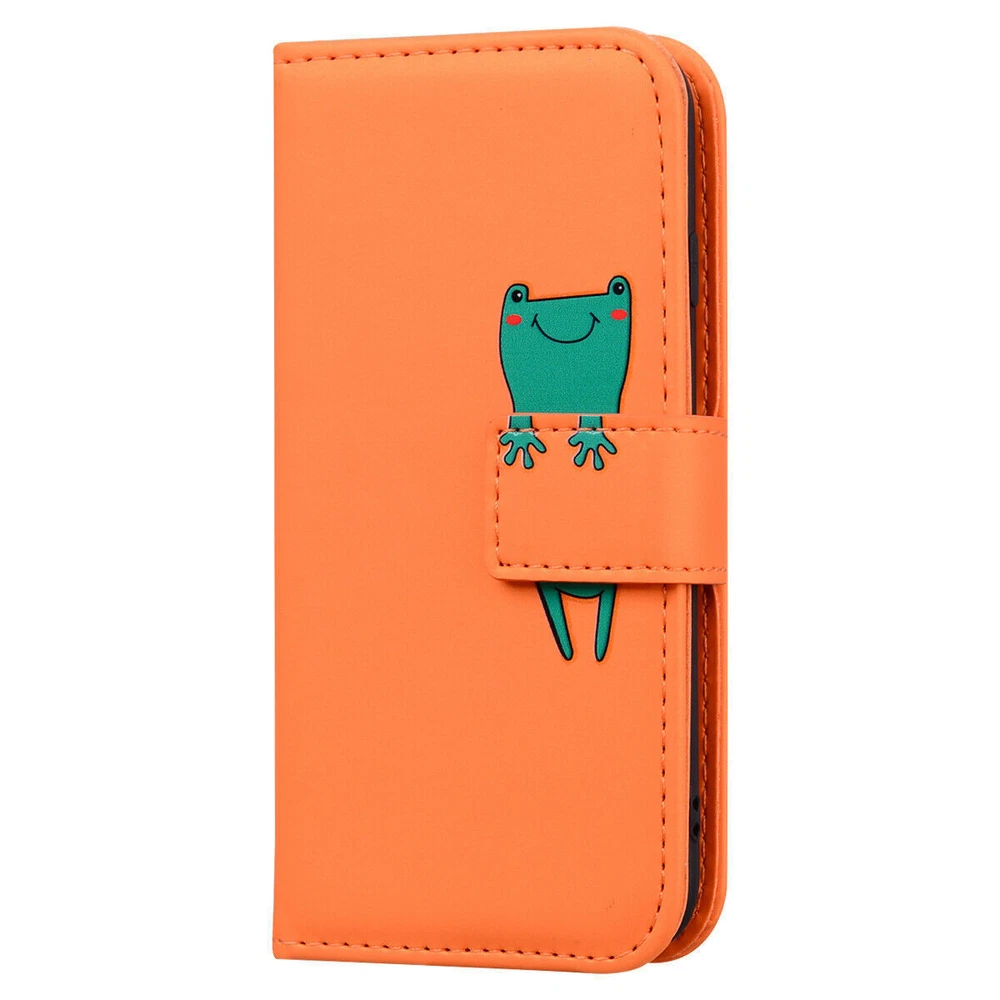 Leather Wallet Flip Phone Case for iPhone 15 14 13 Pro Max 12 11 Xs XR Cover
