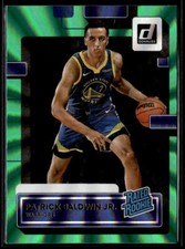 2022-23 Donruss Rated Rookie Green Laser Holo Patrick Baldwin JR, Rookie Golden
