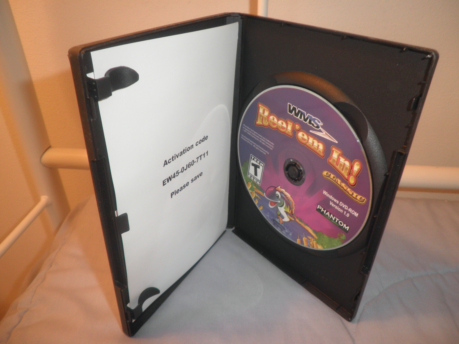 WMS Slots: Reel 'em In (PC, 2011)-Very Good-Free Shipping