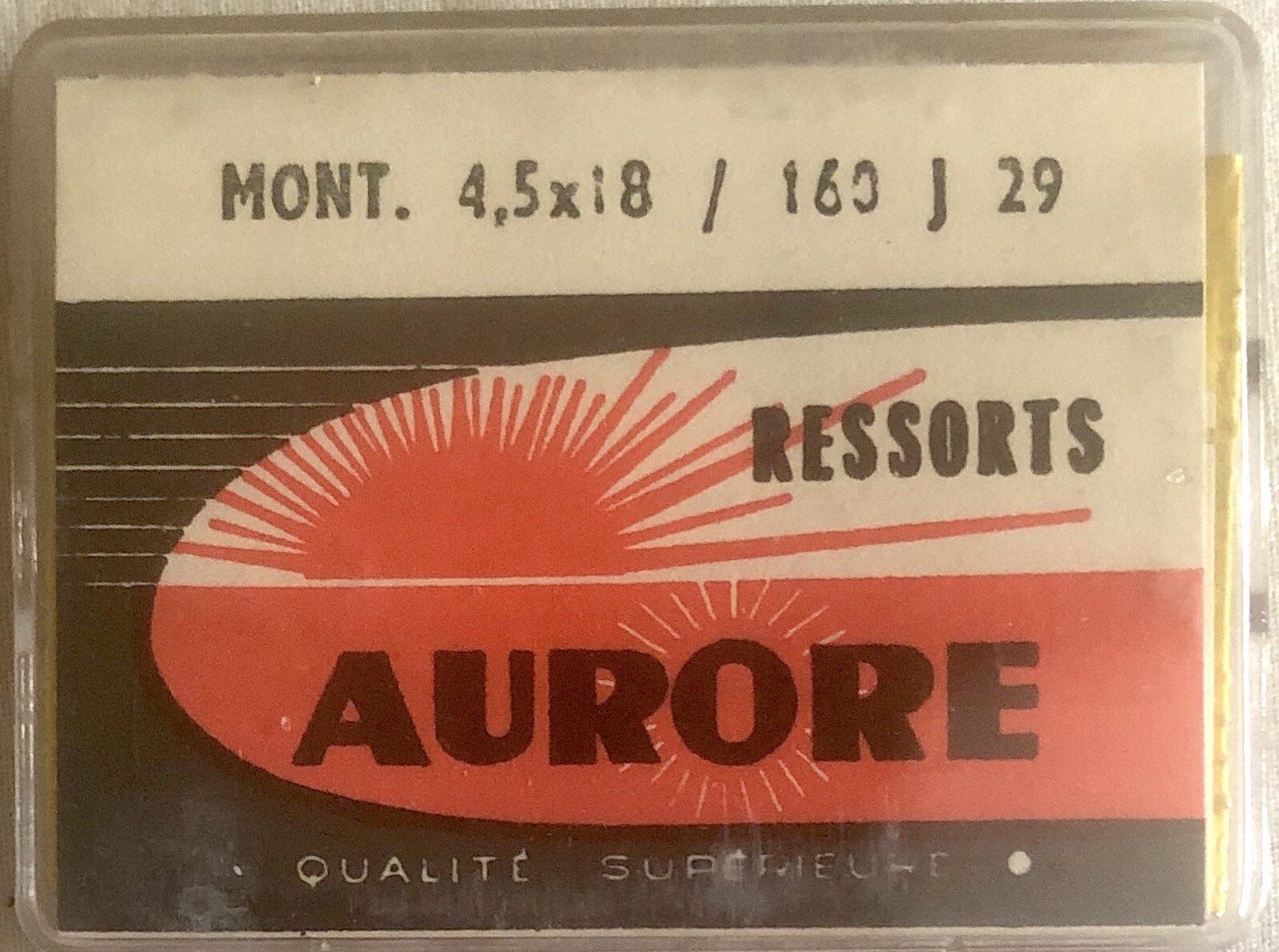 1X=1 Mainspring X 0760 1.60 X 0.09 Ø 8.5 Watch Spring 160 J 29 4.5 X 18