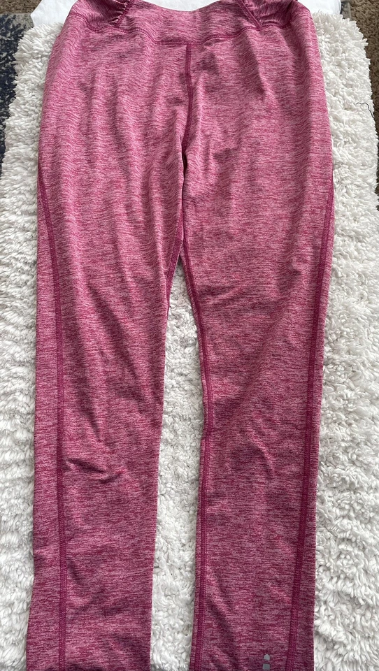 Lands End Kids girls sz. 14 pink yoga/ sport active pants. Great pair - Image 2 of 4