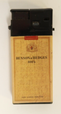 Benson & Hedges 100's Park Avenue New York Cigarettes Vintage Lighter (As  Is)