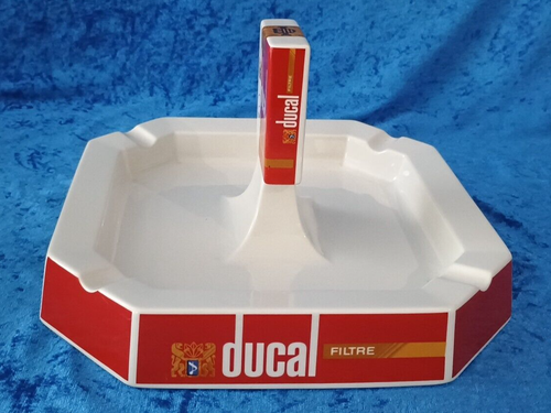 B24/48 V&B Villeroy & Boch Vintage Aschenbecher Ducal Filtre Werbung selten rar - Picture 3 of 7