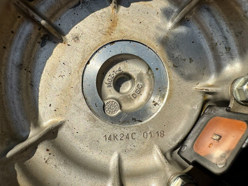 Honda CB650R Clutch Outer Cover With CDI Pick Up Sensor - Picture 9 of 9