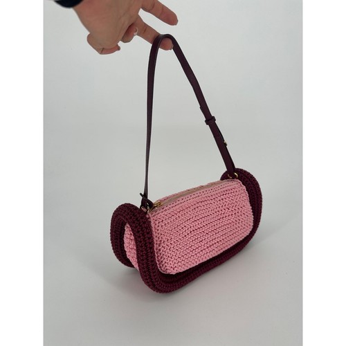Borsa JW Anderson The Bumper 15 colore rosa/bordeaux - Foto 2 di 11