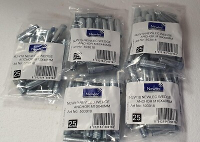 125 x Newloc Keilanker M10 40 mm inkl MwSt CR038 BB 01