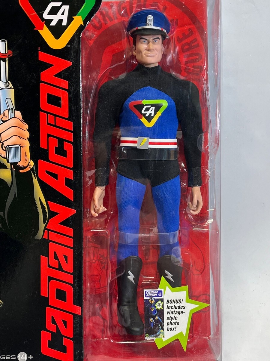 CAPTAIN ACTION 1/6 deluxe set with Vintage Long Photo Box 12