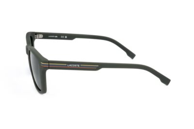 New Lacoste L-958S 301 Matte Green Sunglasses with Green Lenses Lacoste L958S 301 Square Matte Green Sunglasses  main image 4
