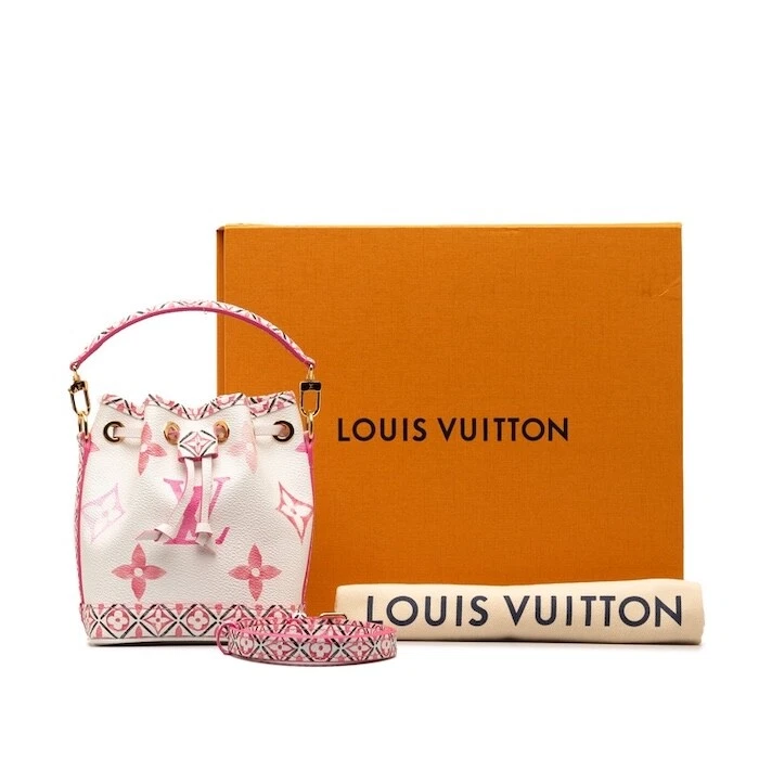Louis Vuitton By The Pool Bag Nano Noe Pink M82386 Crossbody Hand 