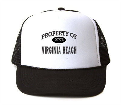 Trucker Hat Cap Foam Mesh Property Of 