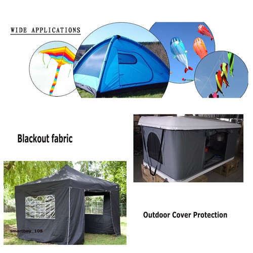 Ripstop Nylon Fabric 210D Reist Tearing Ripping Water Repellent Cover Materials - Picture 11 of 12