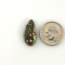 Single Natural Ajax Turquoise cabochon cab gem stone Gemstone sa003