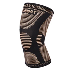 Copper Infused Knee Support Brace Patella Arthritis Joint Compression Sleeve FNS
