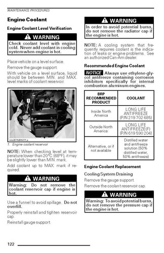 Libro manual del propietario Can Am 2016 Outlander L & Outlander L Max 450 y 570 modelos - Imagen 11 de 12