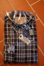 Casa Moda club casual shirt long sleeve blue check 100 cotton M 39/40 tw 110 New