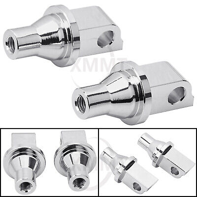 Chrome Foot Pegs Connection Adapter for Victory Hammer Vegas 8-ball