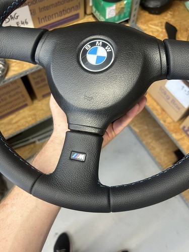 Bmw E34 Mtechnik Steering wheel BMW E34 M5 E24 E28 E32 E30 Mtech Kba70114 MT2 - Picture 3 of 24