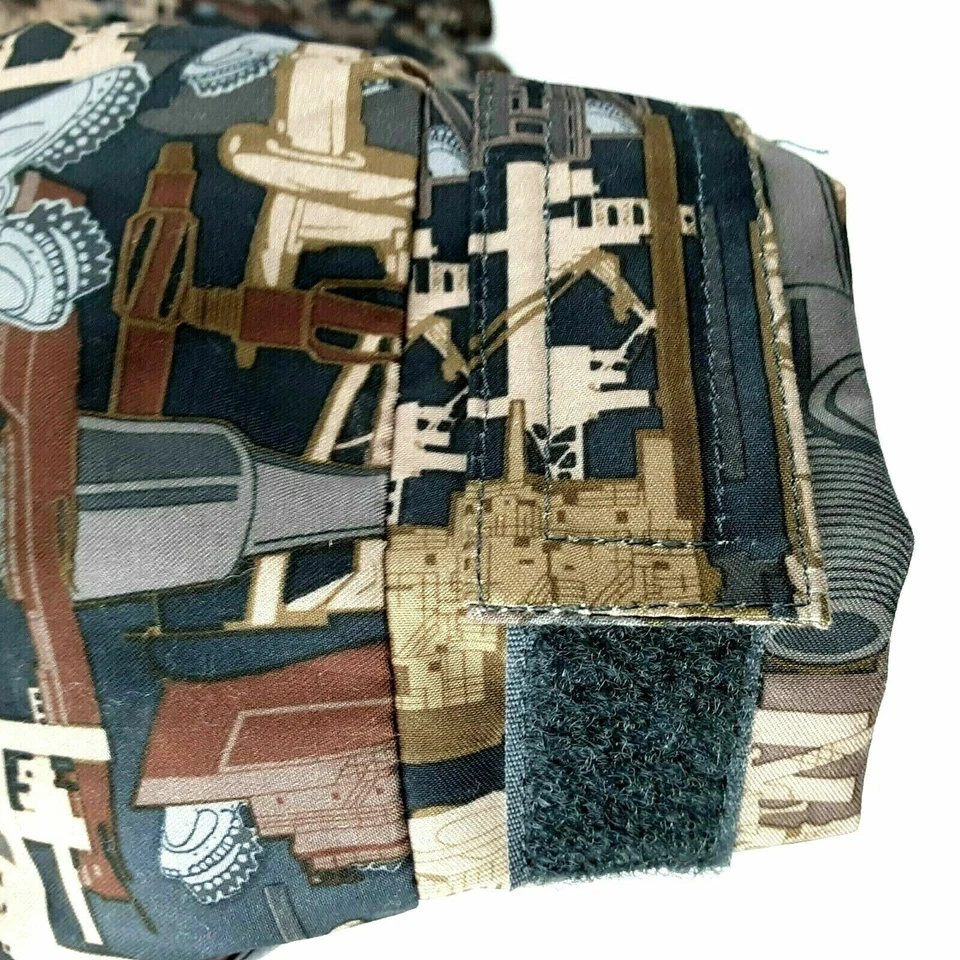 Men's Jacket Puffy  -Camo-HUNTING - Full Zip- Oil Field -WARM JACKET NWT - Image 4 of 4