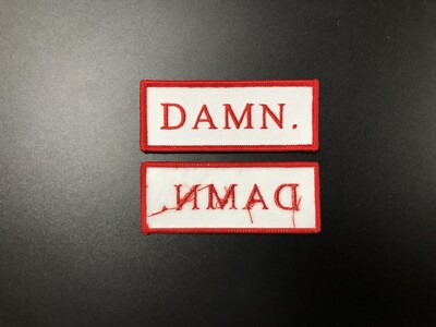 Kendrick Lamar Damn. Patch Compton West Coast Hip Hop J Cole Dr. Dre