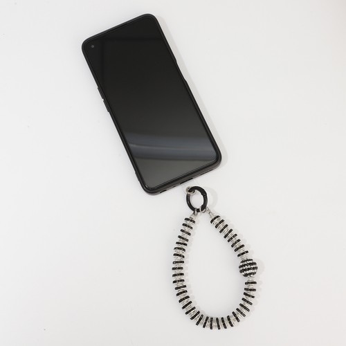 Cordon de téléphone portable perles étincelantes mains libres bracelet attache languette chaîne - Photo 30 sur 54