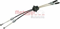 Metzger 3150080 Seilzug, Schaltgetriebe FüR CitroËN Passend FüR Fiat Lancia