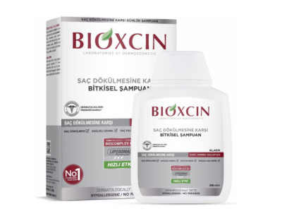 Bioxcin anti hair loss shampoo for normal and dry hair german chamomile nettle