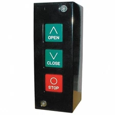 MMTC Commercial Garage Opener PBS-3 Three Button Wall Station OPEN /CLOSE /STOP