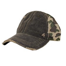 Vintage Distressed Baseball Cap   Unstructured Fit Adjustable Snapback Hat fo...