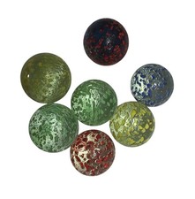 Vintage Large Glass Shooter Marbles - 7