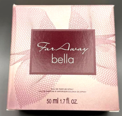 Avon Far Away Bella Eau de Parfum Spray 1.7 fl oz / 50 ml   New, No Plastic Wrap