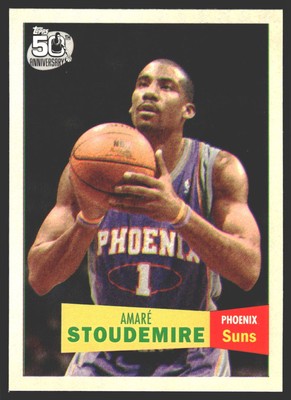 Amare Stoudemire #1 2007-08 Topps 1957-58 Variations Phoenix Suns