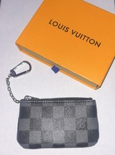 Louis Vuitton Damier Graphite Zip Coin Wallet...