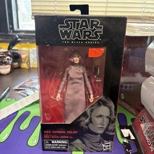 Star Wars The Black Series  80 VICE ADMIRAL HOLDO 6  Figure 2018 Sealed New